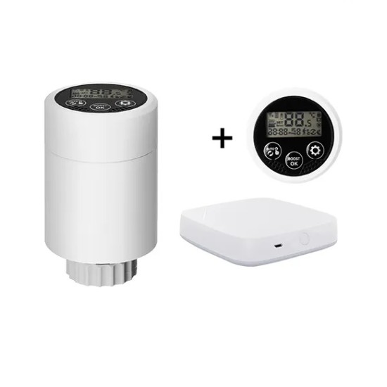 KIT SMART Control Centrala Termica Gaz, Termostate Radiator, Gateway ZigBee, Scenariu automat control centrala