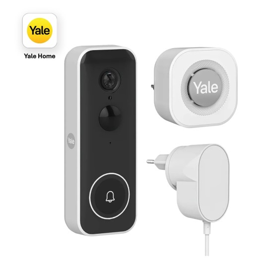 Set complet Yale Smart Video Doorbell + Chime + Adaptor AC